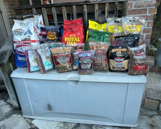 Charcoal, Smoking Pellets and Chips