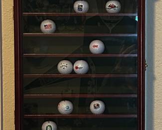 Golf Ball Display Case