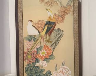 CHINESE—HAND PAINTED ON SILK
