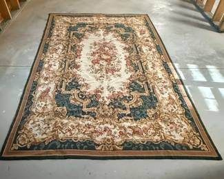 CHINESE HANDMADE NEEDLEPOINT RUG