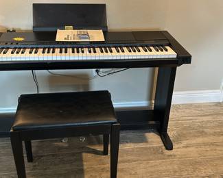 KORG Piano w/stool