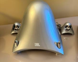 JBL Harman Creature Self Powered Satellite Speakers and Subwoofer Computer Speaker System.