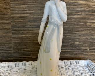 "Pensive" Royal Doulton Figurine, HN3109, Designed by Robert Jefferson, 13".