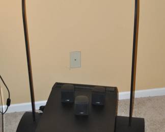Bose Speaker Stands, 39"H, Designed for the Bose Acoustimass System. 