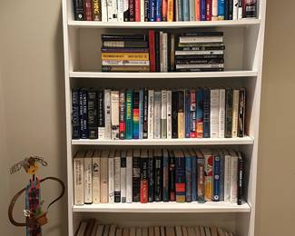 Quite a Collection of Books Available.