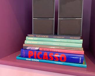 Incredible Pair of Bang & Olufsen BEOVOX CX50 Speakers and part of the Art Book Collection Available.