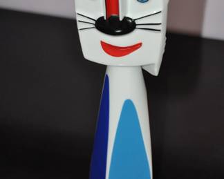 Adorable Cat by Omar Alt Rosenthal Studio Line, c. 1980's Limited Edition Candle Holder