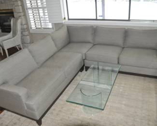 Fantastic Ethan Allen 3 Piece Sectional