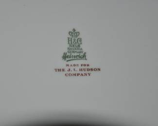 Manufacturers Mark on the Back of the China