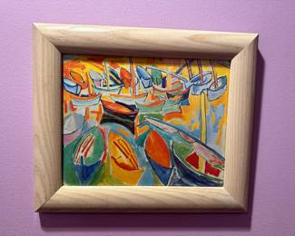 Raoul Duffy Art Print Framed.