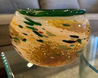 Great Art Glass Bowl, 5.5" x 6"
