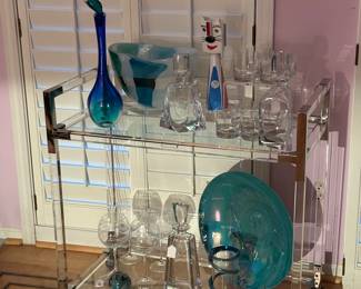 Even More Stunning Studio Art and Glassware Available.