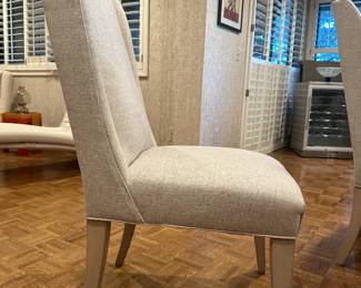 Side View of the Fairfield "Dora" Side Dining Chairs!