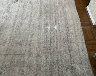 Wonderful Grey and Ivory Ben Soleimani Area Rug for Restoration Hardware, 13’8” x 10’1”