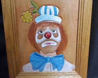 Vintage Clown Art