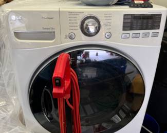 LG true steam electric dryer 