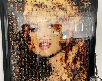 many pieces of unique art