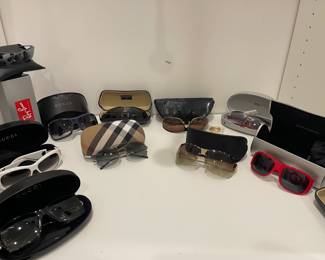 Sunglasses, Prada, Gucci, Dior, Ray ban and more 