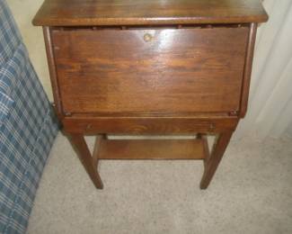 Child's drop front desk