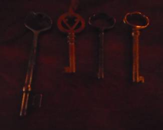 vintage keys