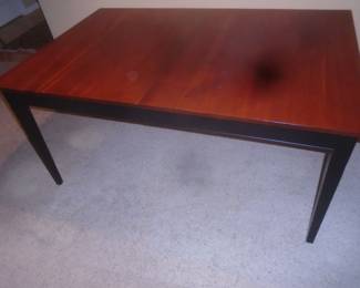 Ethan Allen dining table with drawers