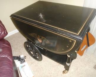 Heywood Wakefield tea cart