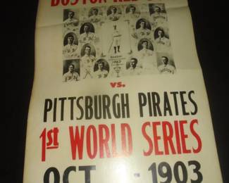 World Series poster 1903 (repro?)