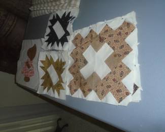 vintage quilt squares