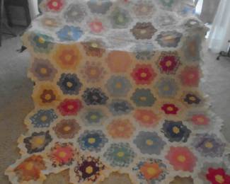 vintage quilt top