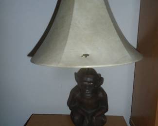 Monkey lamp