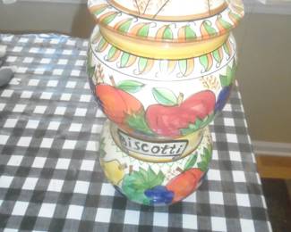 Biscotti Jar