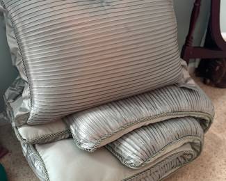 Several comforter sets