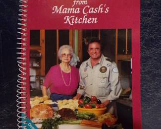 Johnny Cash's Mom's Cookbook-Signed