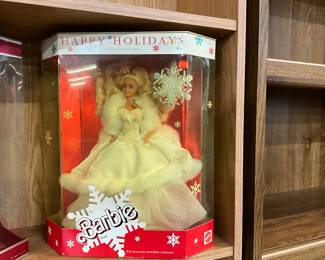 1989 Happy Holidays Barbie Doll