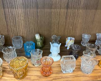 Glass Toothpick Holders