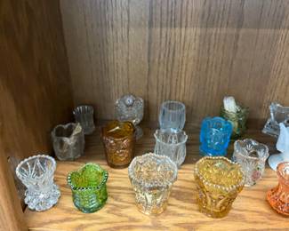 Glass Toothpick Holders
