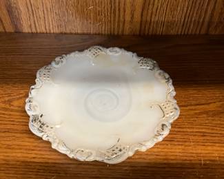 Milk Glass Saucer