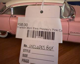 Franklin Mint Elvis Presley's Pink Car