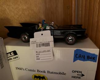Danbury Mint 1960's Comic Book Batmobile