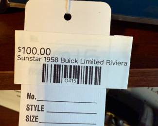Sunstar 1958 Buick Limited Riviera