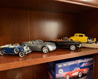 Franklin Mint 1957 Corvette Fiberglass Edition, model cars