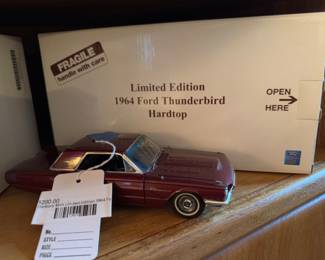 Danbury Mint Limited Edition 1964 Ford Thunderbird Model