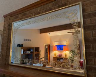 Framed mirror