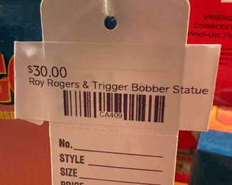 Roy Rogers & Trigger Bobber Statue