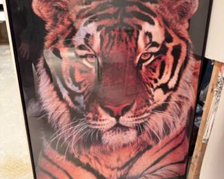 Framed tiger