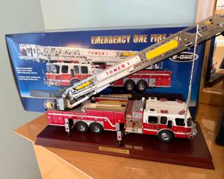 Franklin Mint Emergency One Fire Engine