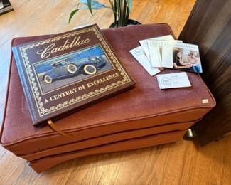 Cadillac: A Century of Excellence Rob Wagner Hardcover, Pink Ottoman
