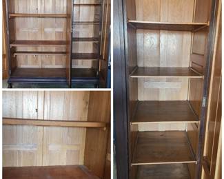 Wardrobe inside.