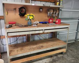 Bench with Casters