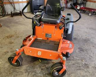 Husqvarna 48-in zero turn serviced 8 /15.
approximately 110 hrs